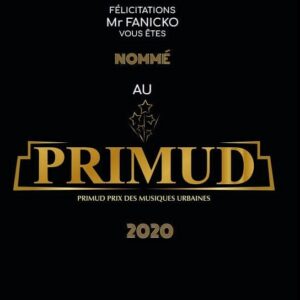 Fanicko nominé au PRIMUD 2020