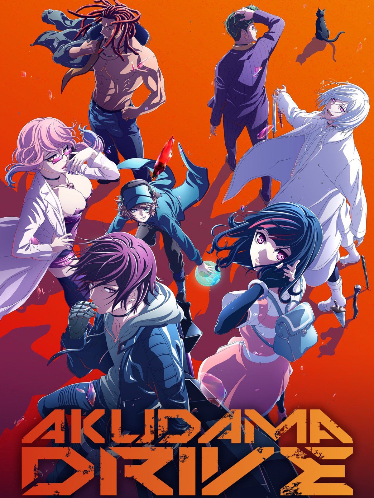 Affiche de l'anime Akudama Drive